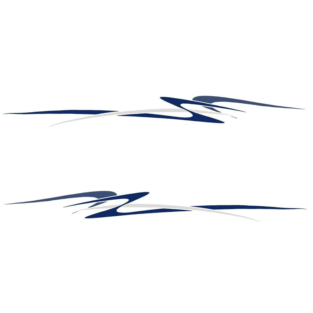 Palm Beach Boat Graphic Decals 139385-01 - 97 Inch (set of 2)