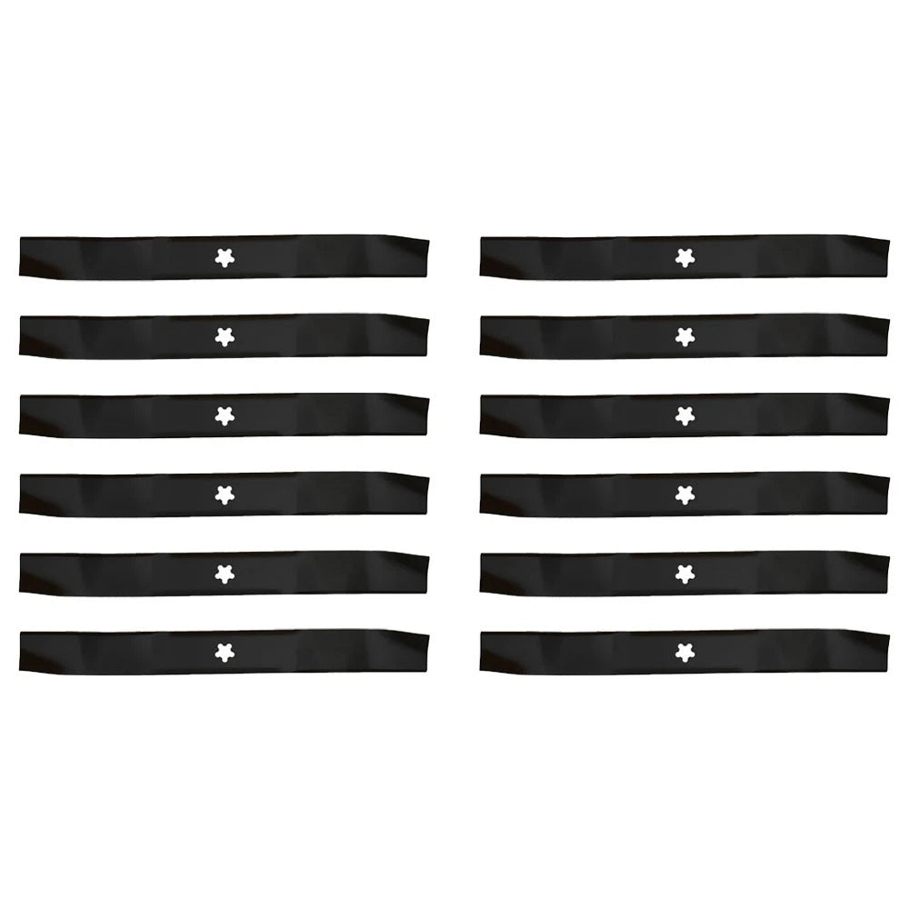 12 Pack: Mulching Lawn Mower Blade Fits Craftsman Replaces 134149