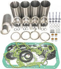 Overhaul Rebuild Kit for K4M Mitsubishi B25 S30 B30 S550 B550 S580 Loader Piston