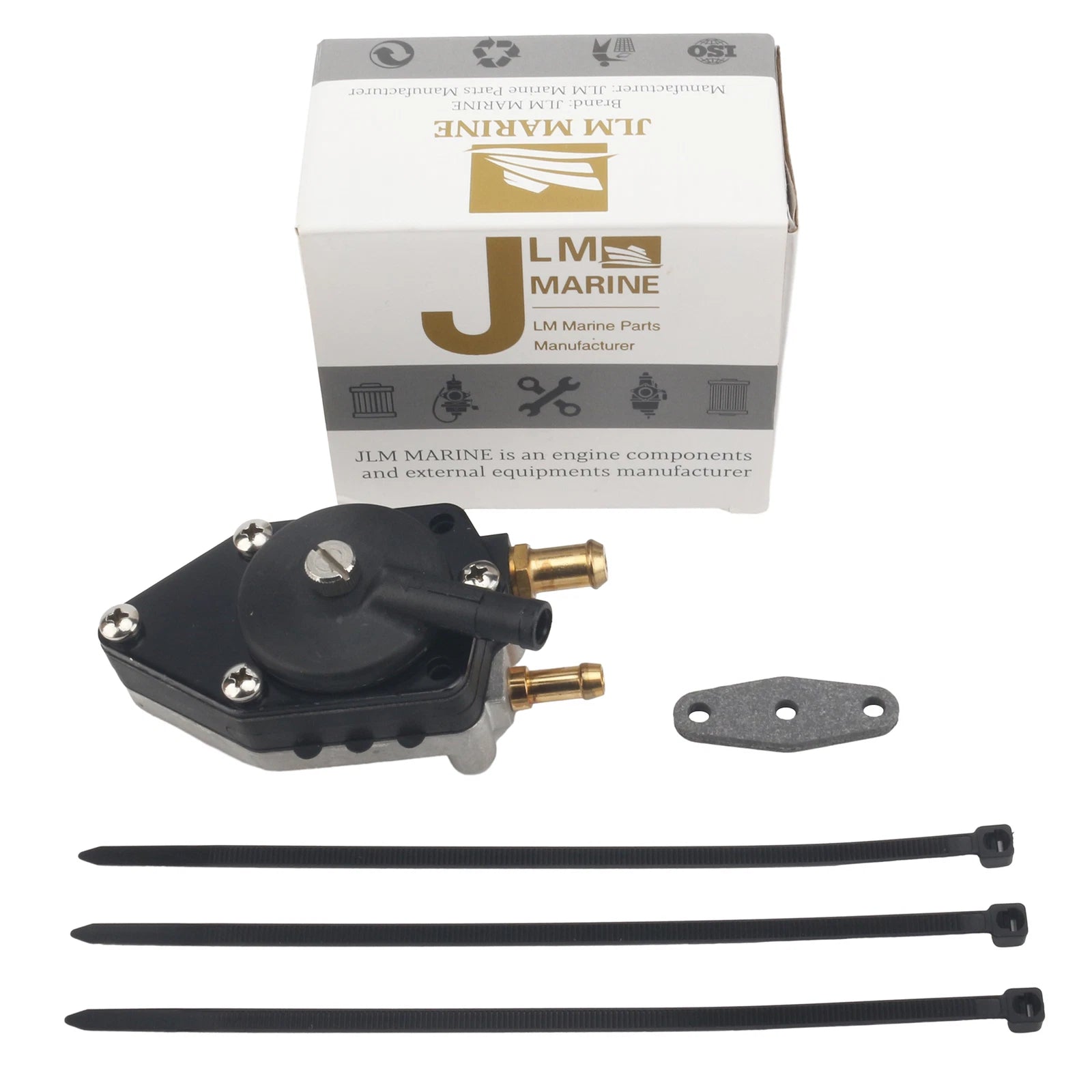 438559 Outboard Fuel Pump & Gaskets Kit for Evinrude Johnson Marine Outboard