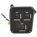 Four Winns Boat Ignition Switch Panel 025-4124 - Black Aluminum