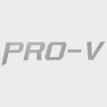 Lund Boat Decal Sticker 2339261 - Pro-V Silver 9 1/8 X 2 1/8 Inch