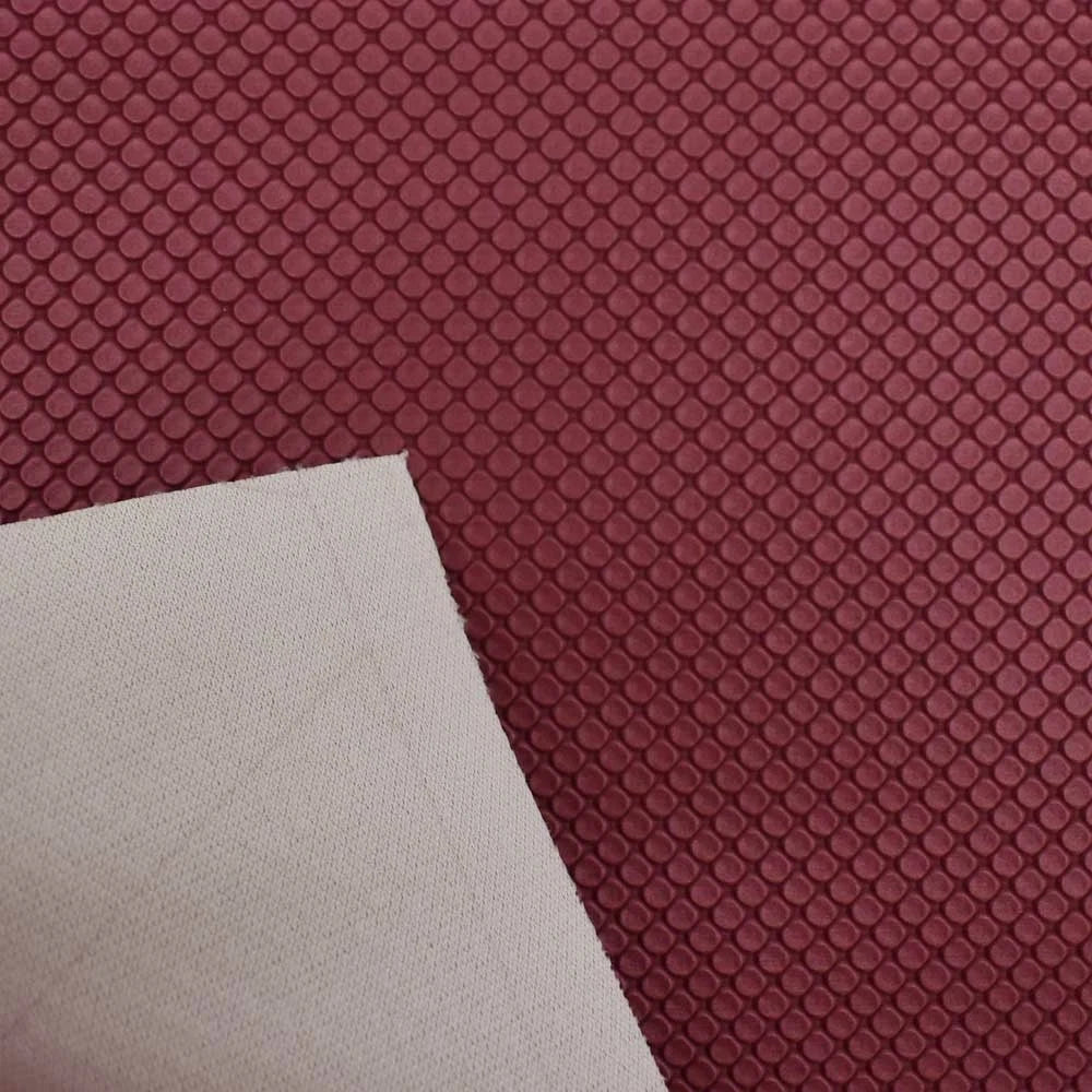 Supra Boat Knit Back Vinyl 119026 - Raspberry Cubix 54 Inch (YD)