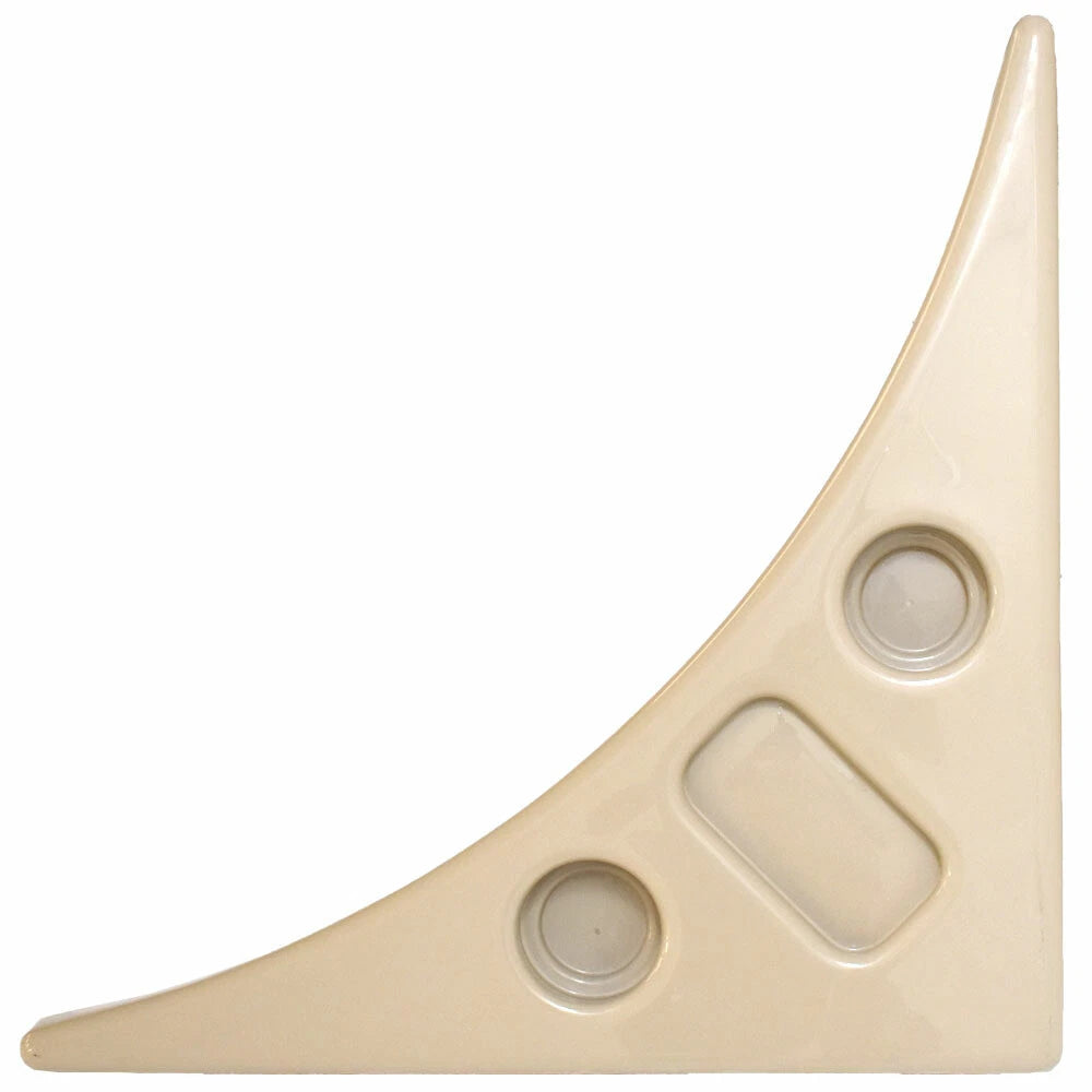 Misty Harbor Boat Corner Panel J129916-01 - Tan Plastic