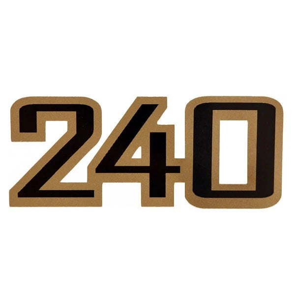 Godfrey Boat Decal 284677 - 240 Parti Kraft Black Gold Sticker