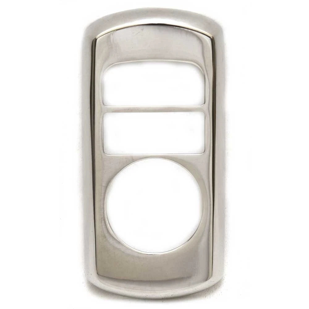 Malibu Boat Blank Keyless Ignition Bezel - Stainless Steel