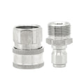 Stainless Steel 3/8 Inch Quick Connect Spout Adapter for 200bar Pressure Washer