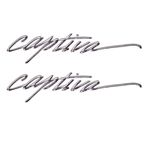 Rinker Boat Decal - Captiva Gray White Stickers (pair)