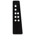 Cobalt Boat Blank Switch Panel 415939 - Backlit Acrylic Black