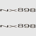 Tracker Marine Boat NX898 Decal 103109 - 17 3/4 Inch (pair)