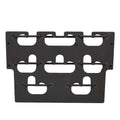 Ranger Boat Fishing Rod Holder Panel 245149 - Black Starboard