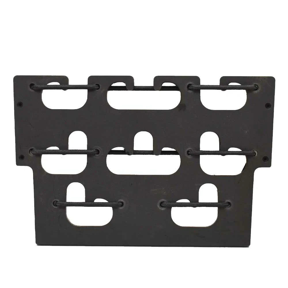Ranger Boat Fishing Rod Holder Panel 245149 - Black Starboard