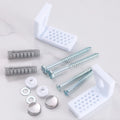 Screws Half Pedestal Basins L-shaped Pan Seat Hinge Screw Bidet Anchor Bolts Set