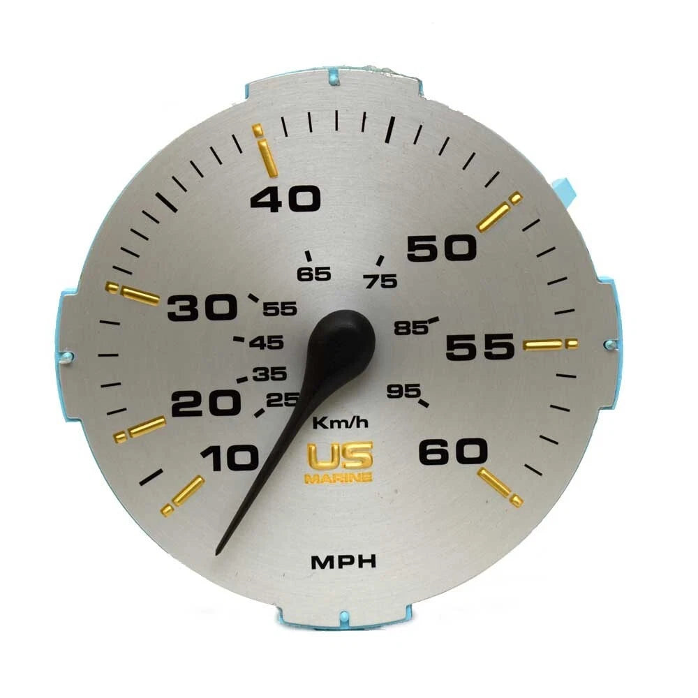 Faria Boat Speedometer Gauge SE9619A - Kronos 3 1/4 Inch (incomplete)