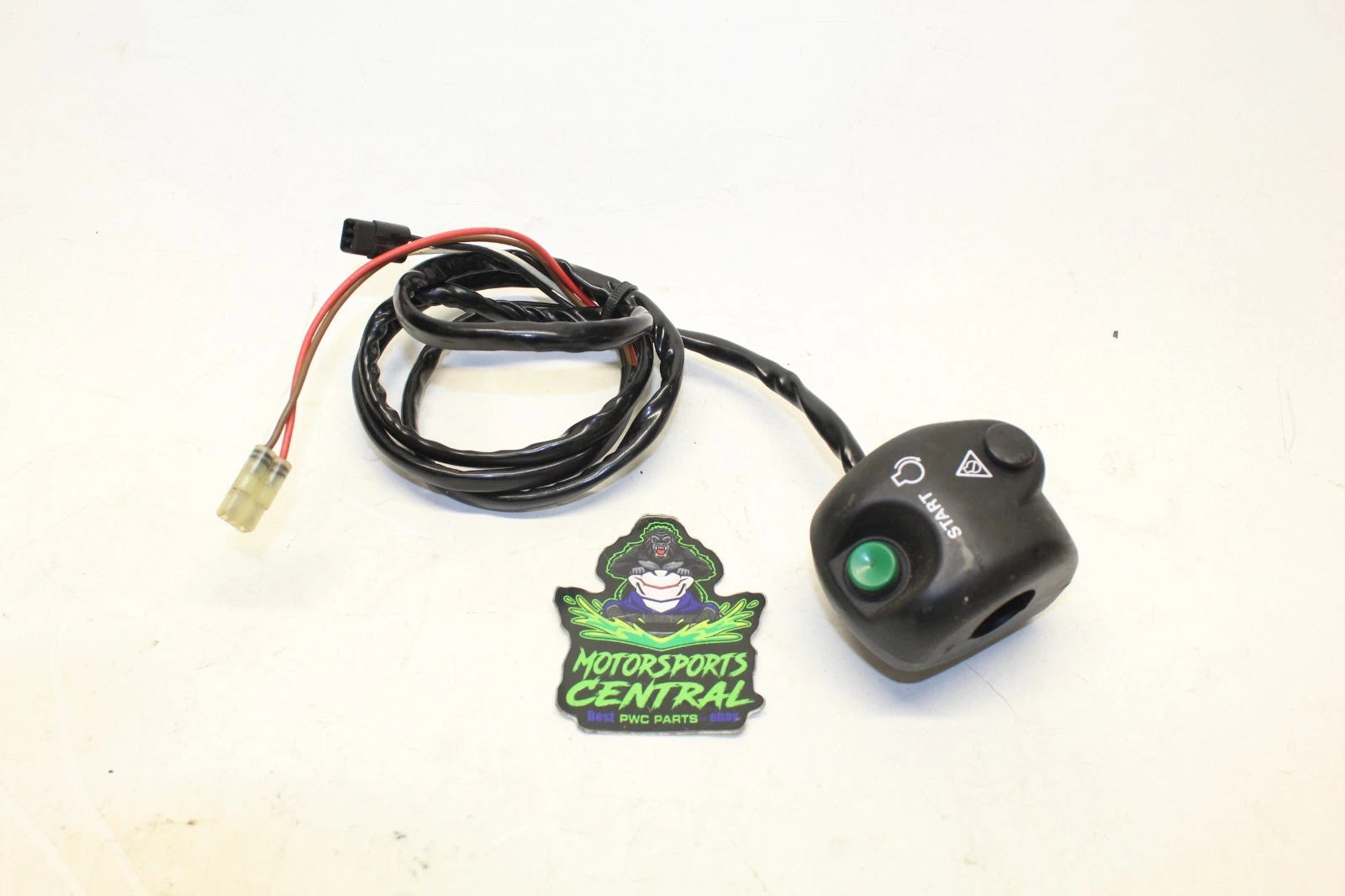 NICE YAMAHA OEM WAVERUNNER START STOP KILL SWITCH 50" WIRES WORKS GREAT