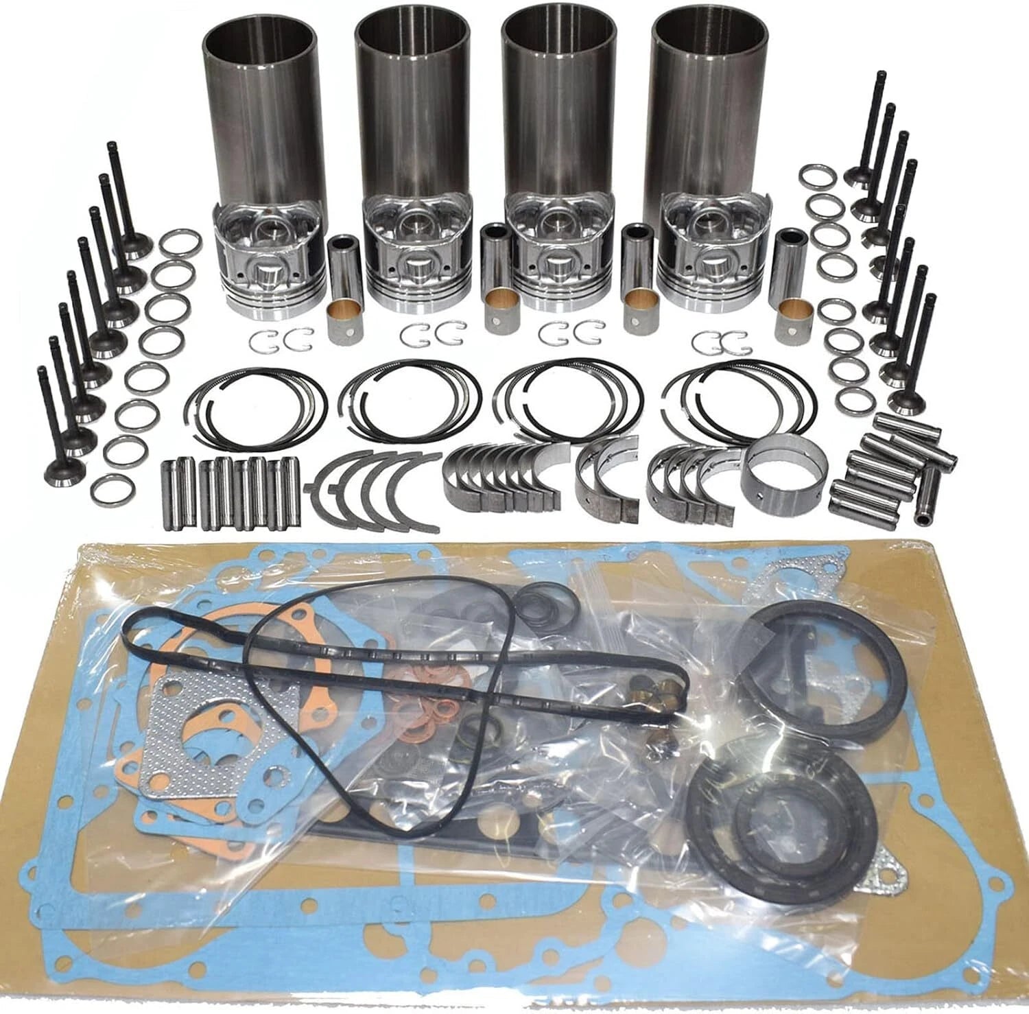 4TNV94 4TNV94L Engine Rebuild Kit for Yanmar Engine John Deere 328E 332 Loader