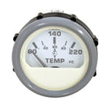 Faria Boat Temperature Gauge GP9408A - Nantucket 2 Inch Gray White