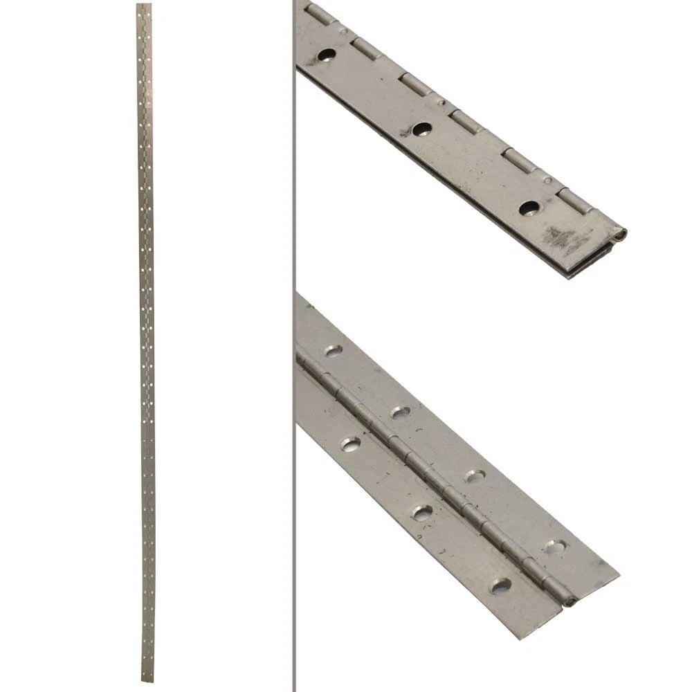 Boat Piano Hinge - 20 Gauge 72 X 1 1/2 Inch Aluminum