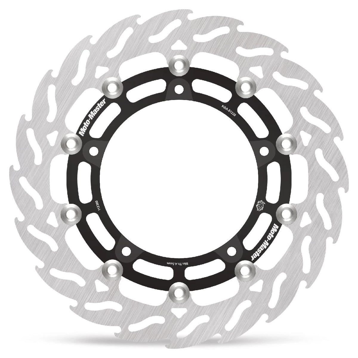 Moto Master Front Floating Brake Disc Flame for Aprilia Tuareg 660 2022-2025