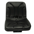 Tractor Seat Width 15 23/64", Flip Seat, Fixed Base Seat