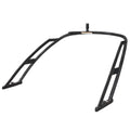 Monterey Boat Arch Tower - with Light 89 5/8 Inch Black Aluminum