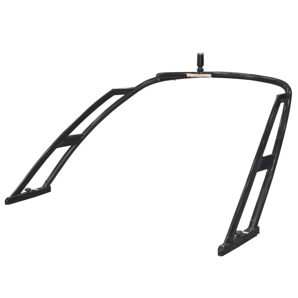 Monterey Boat Arch Tower - with Light 89 5/8 Inch Black Aluminum