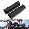 2 Pcs Motorcycle Front Fork Cover Aluminum Black for Harley XL883 1200 2000-2021