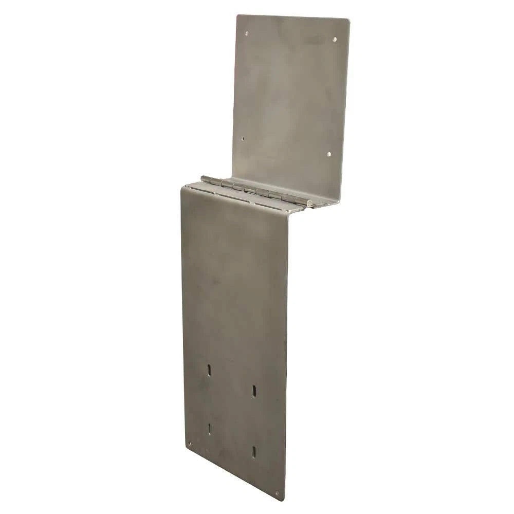 Boat Offset Piano Hinge - 12 Gauge SS 17 3/4 X 9 Inch