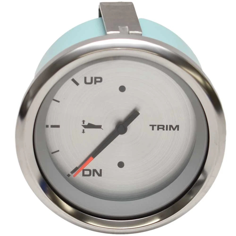 Teleflex Boat Trim Gauge 70648F - Honda 3 1/4 Inch Silver