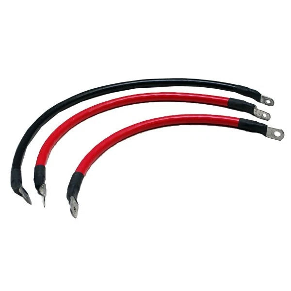 Skier's Choice Boat Battery Cables 104959 - 2/0 Gauge (3 PC Kit)