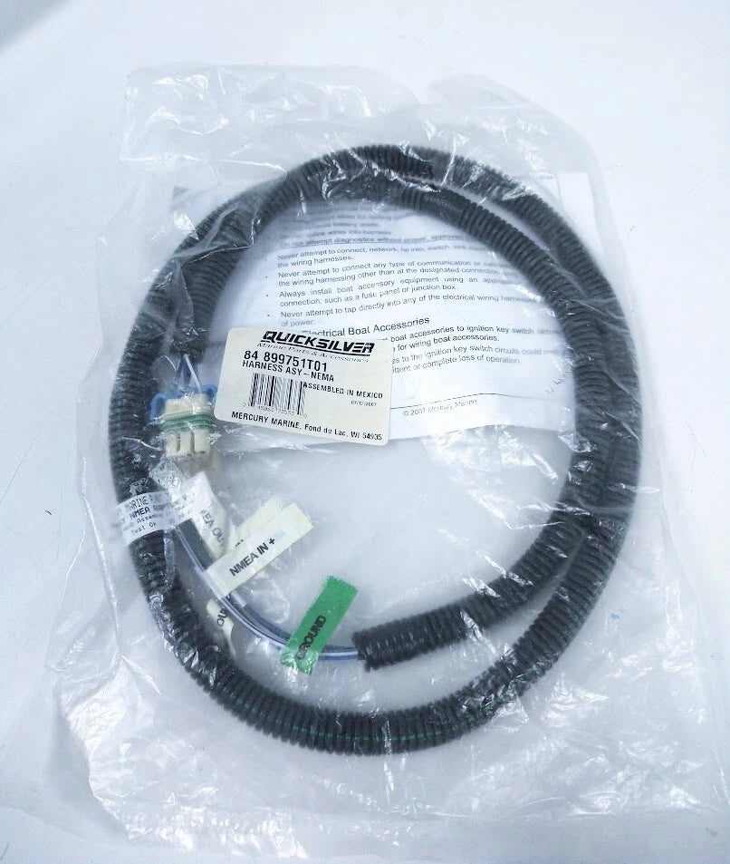 Quicksilver Mercury Marine 84-899751T01, Boat NMEA Adapter Harness, OEM