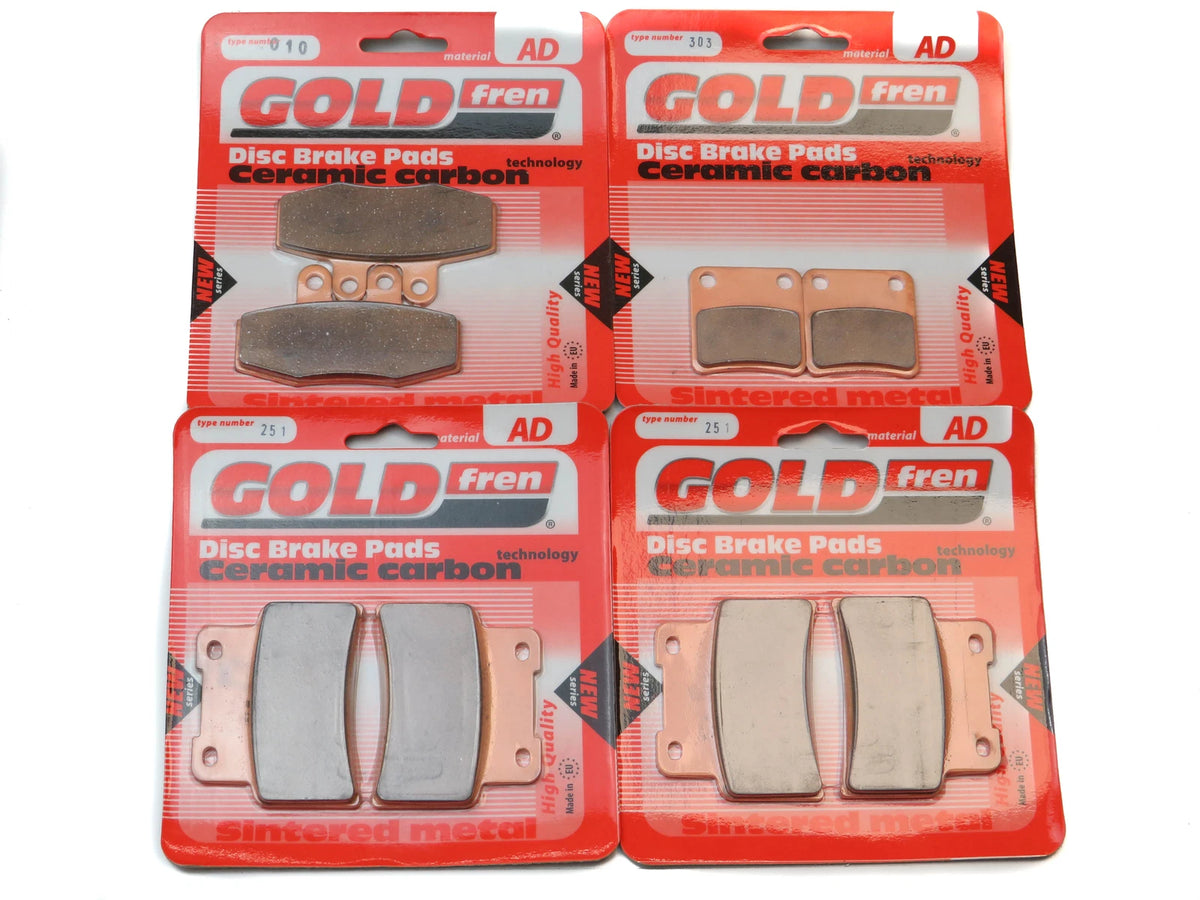 Brake Pads Front & Rear for Aprilia NA 850 Mana (ABS) 2008-2013