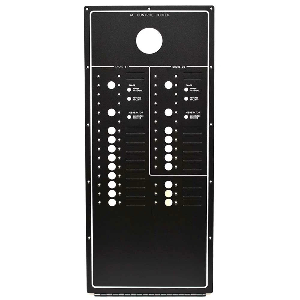 Marquis Boat Blank Breaker Panel 5766657 - AC Control Center Aluminum