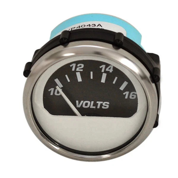 Faria Boat Volt Gauge VP4043A - Marine 2 Inch Black 12 Volt