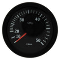 VDO Boat Speedometer Gauge 260-111B - 3 1/4 Inch Black