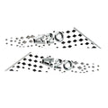Axis Boat Graphic Brand Decal 5974615 - 2011 A20 Black (2 PC Set)