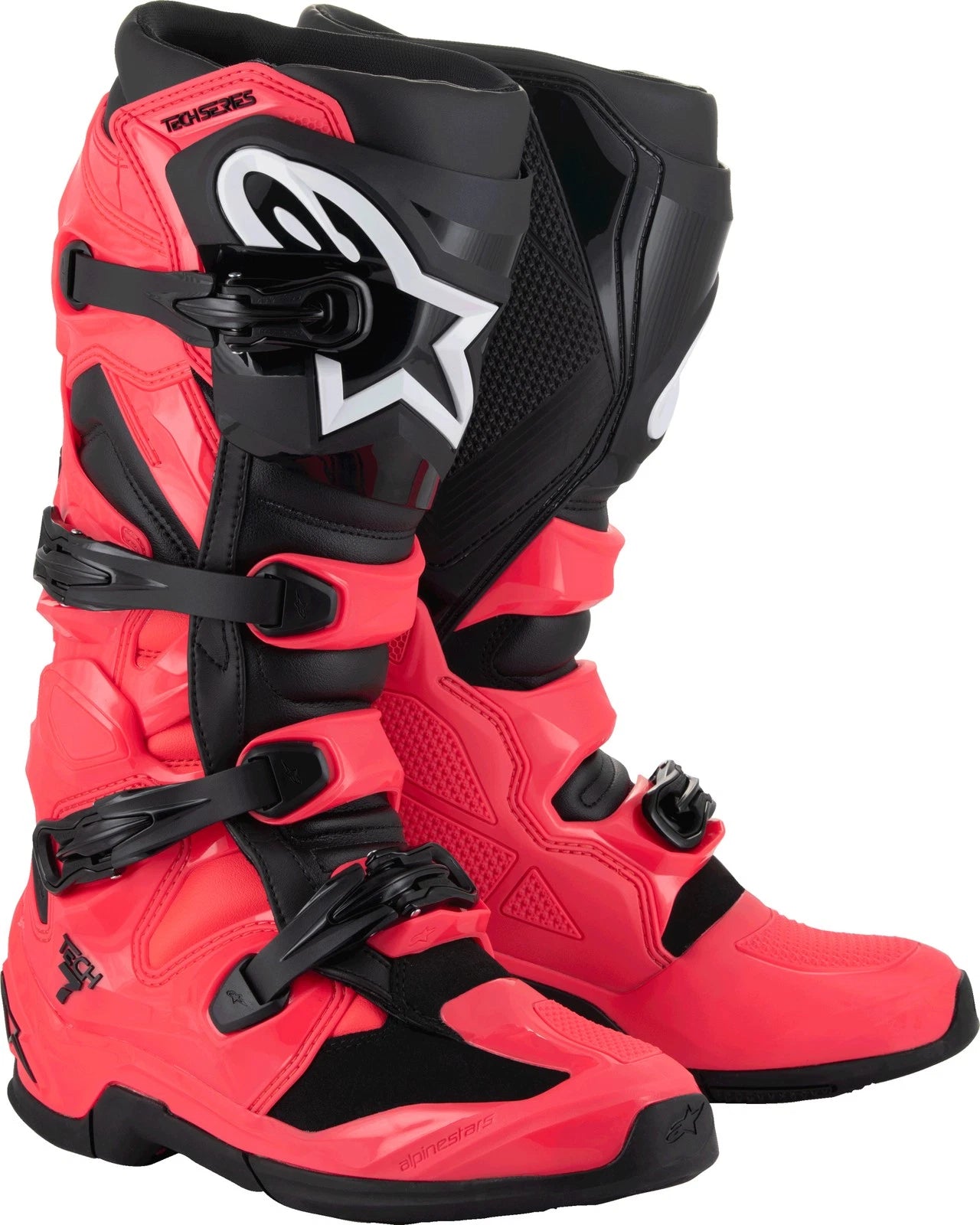 Alpinestars Tech 7 Off-Road Boots US 11 Diva Pink/Black Durable Motorcycle