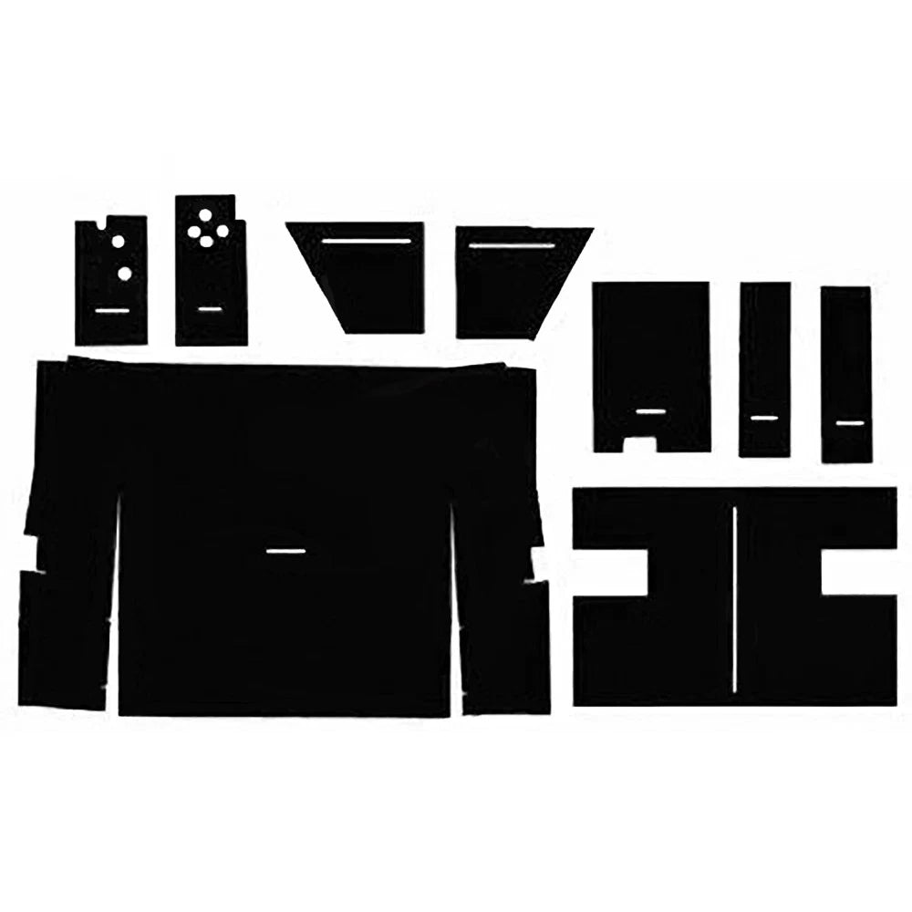 R0137 Cab Foam Kit - Black Fits IH - Fits FARMALL