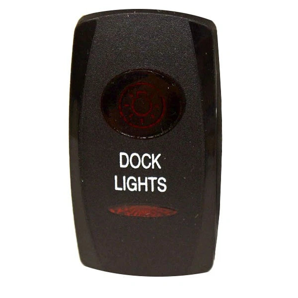 Carling Boat Contura V Illuminated Rocker Switch Actuator - Dock Lights