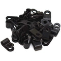 Micro Plastics Boat Cable Clamps - 3/16 Inch Black Set of (25)