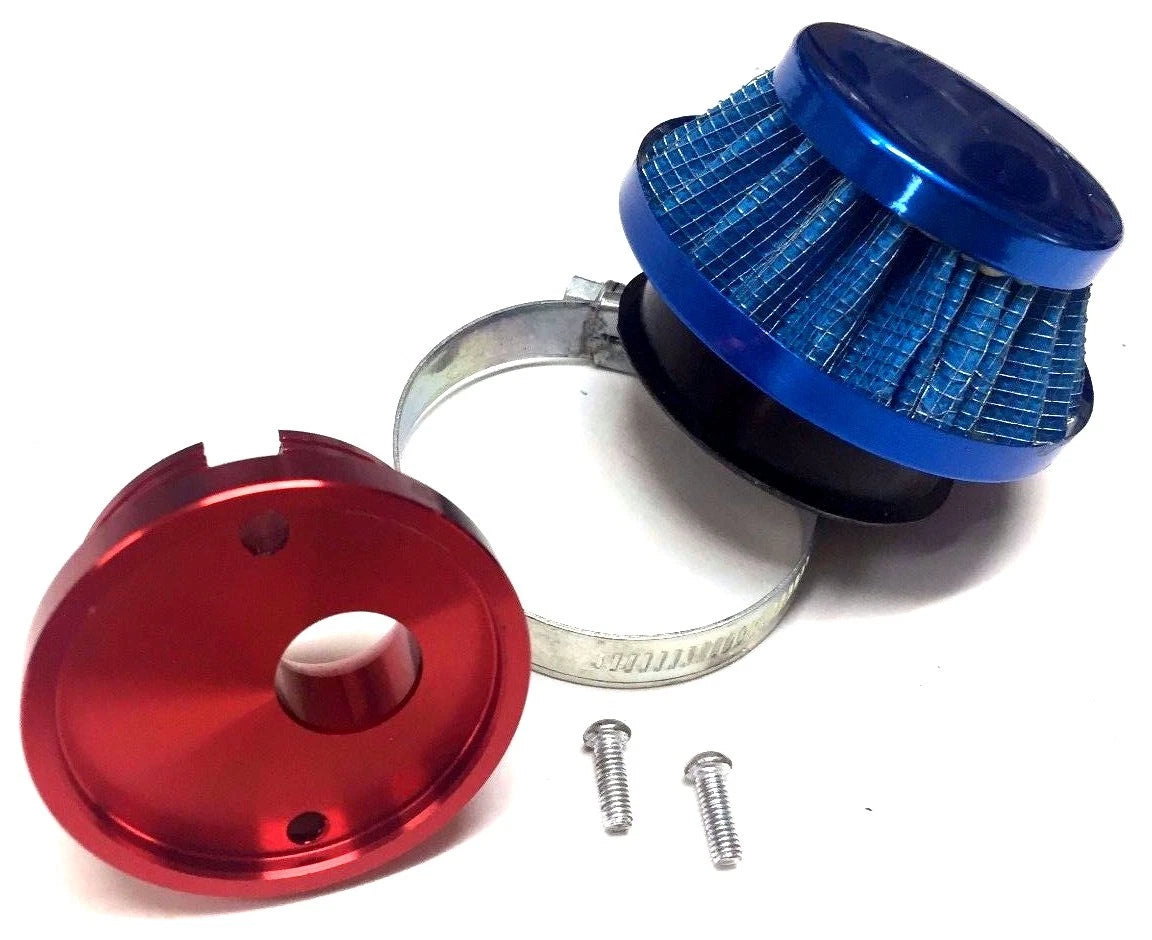 PERFORMANCE RACING AIR FILTER SET47CC 49CC FOR MINI POCKET BIKE MINI QUAD ATV