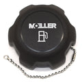 Moeller Marine Boat Gas Cap A002087 - 2 Inch Plastic with Chain