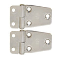 Gemlux Boat Hinges 26802 - 2 1/8 X 1 1/2 Inch Stainless (pair)