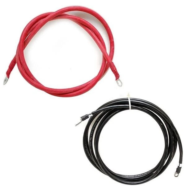 Pacer Boat Battery Cables 162293 - Tracker 4 AWG 9 FT (set of 2)