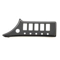 Lowe Boat Blank Switch Panel 2103165 - 11 1/8 X 4 Inch Black Plastic