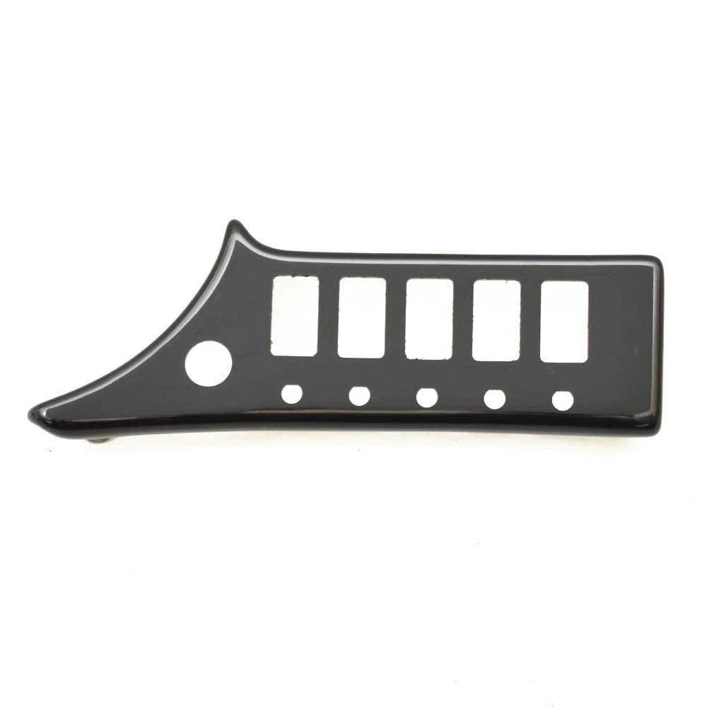 Lowe Boat Blank Switch Panel 2103165 - 11 1/8 X 4 Inch Black Plastic