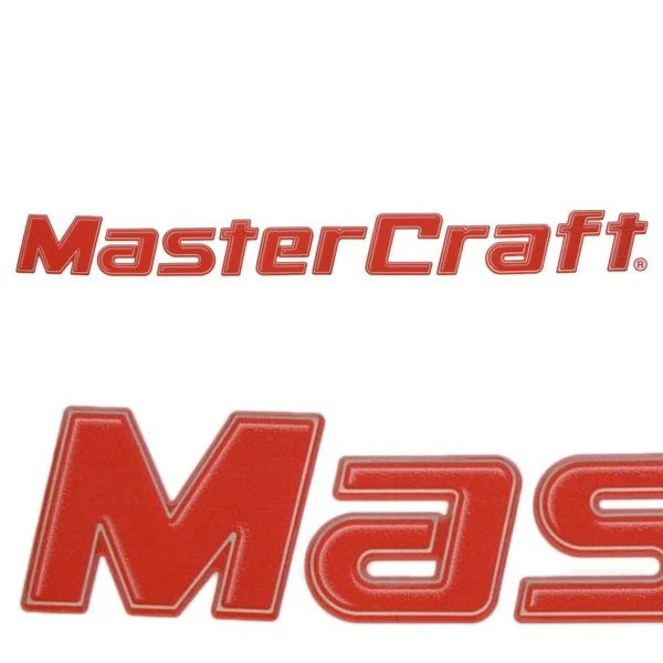 Mastercraft Boat Transom Decal MB2191802 - Red 29 1/4 X 2 3/4 Inch