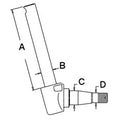 Spindle 1693305M93 Fits Massey Ferguson 20F 30H 40E