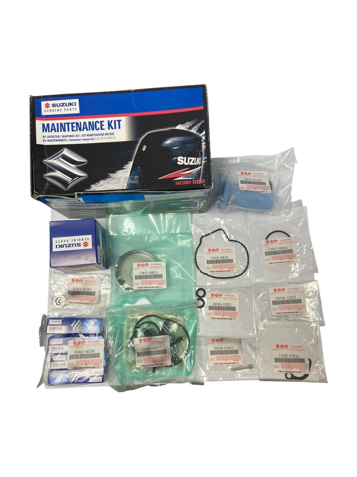 Suzuki 17400-99860, Maintenance Kit DF60/70 ('08 '09 Early) OEM