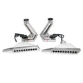Volvo Boat Corsa Diverter Exhaust Tips Kit 65934 - Larson 238 - 258 LXI